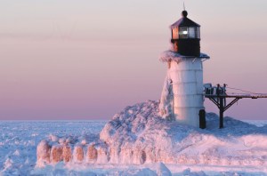 Frozen Lighthouse